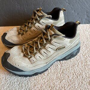 Skechers Sport Men's Hiking Shoes Size 9.5 Tan Leather 4984
